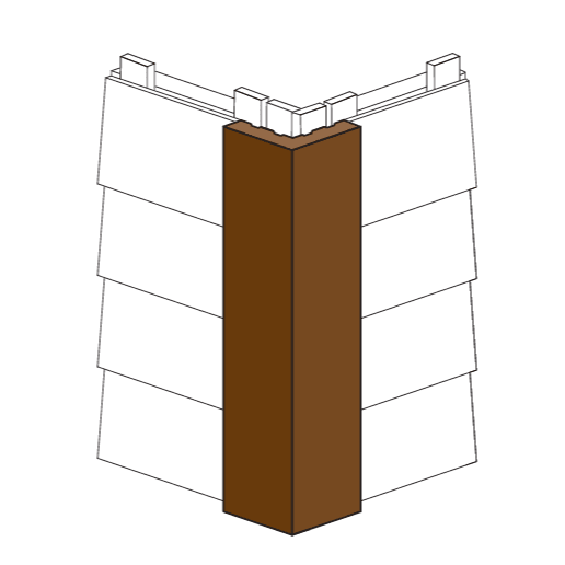 1 Piece corner
