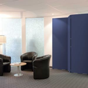 Folding Acoustical Divider