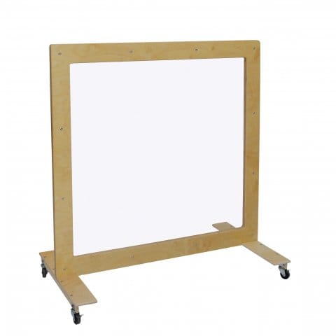 Mobile See-Thru Room Divider