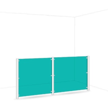 Free Standing Pony Wall