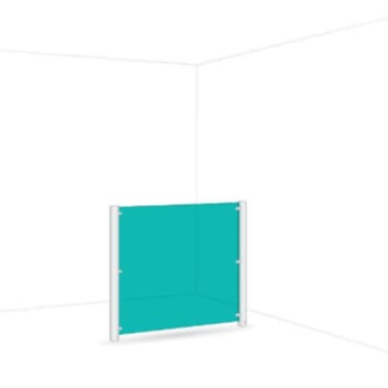 Free Standing Pony Wall