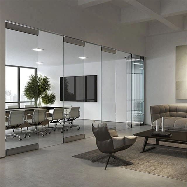Frameless Glass Partition