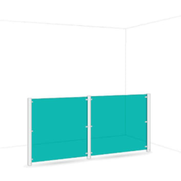 Free Standing Pony Wall