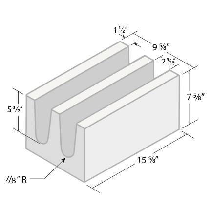 10x8x16 Lintel