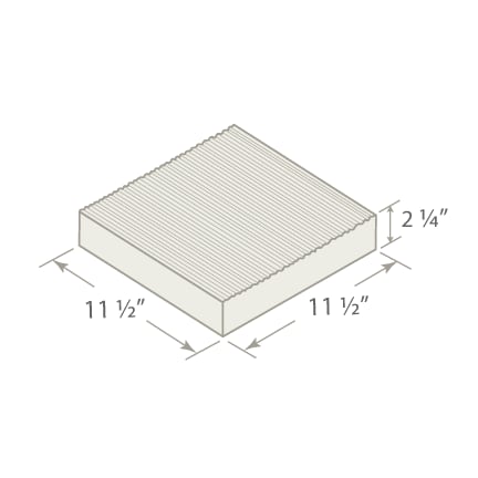 11-1/2" Square Ballast