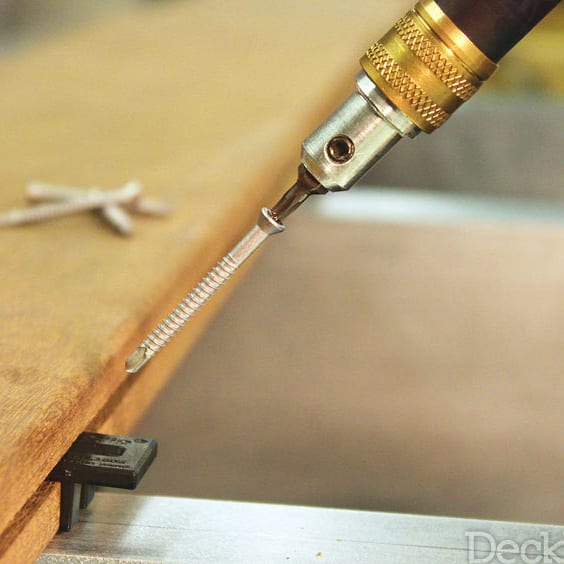 Self-Tapping Metal Joist