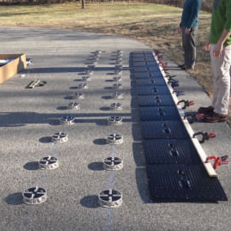 Driveway Snow Melting System