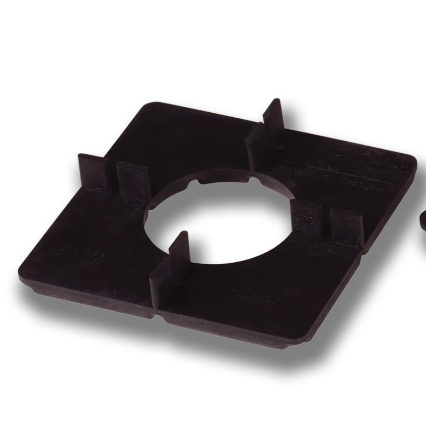 5" Rubber Pedestal
