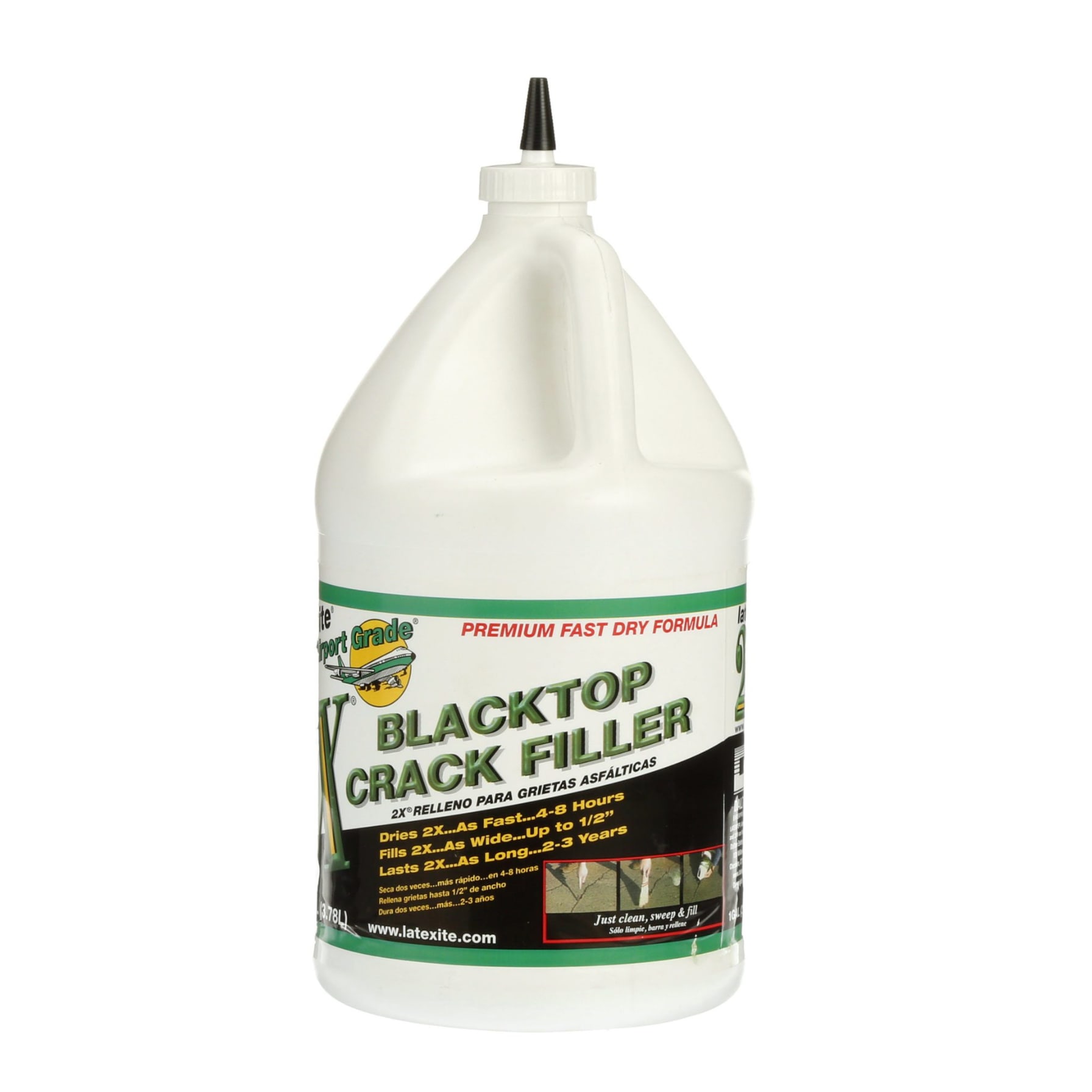 1 gal. 2X Blacktop Crack