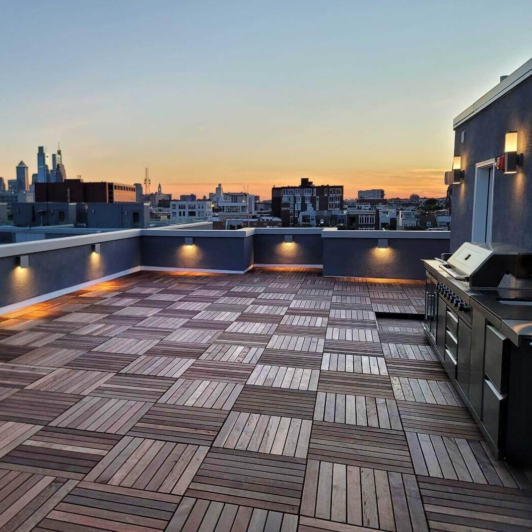Ipe Deck Tiles