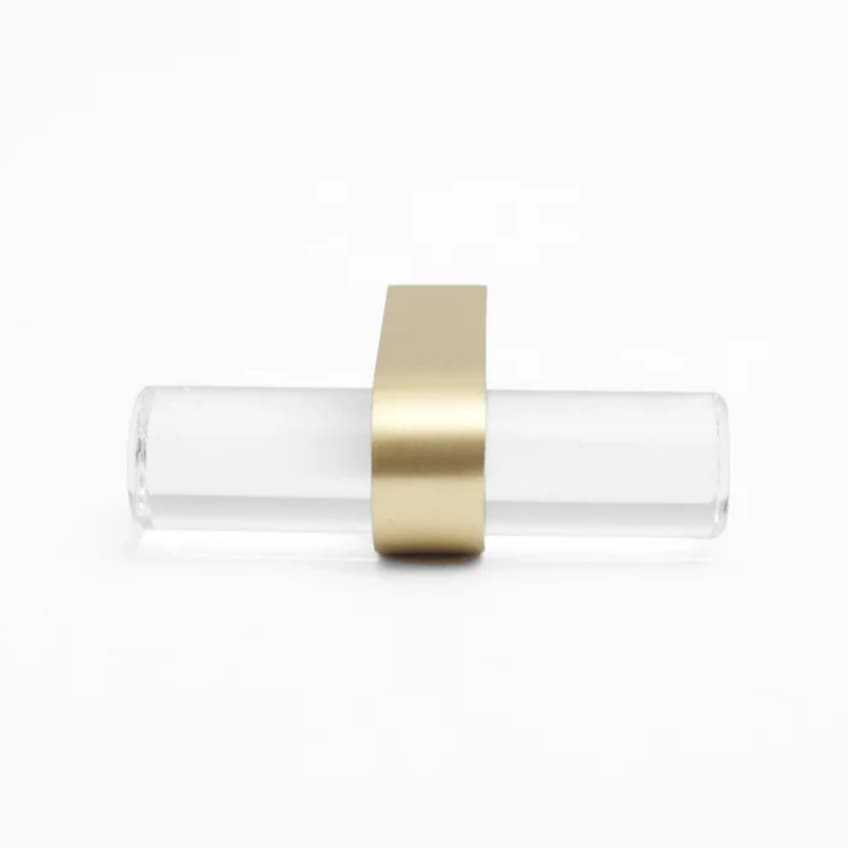 Clear & Satin Brass (SB)