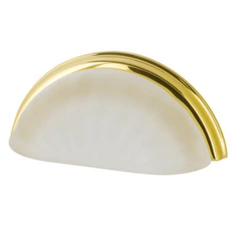 Crystal Frosted Fluted Cup Pull