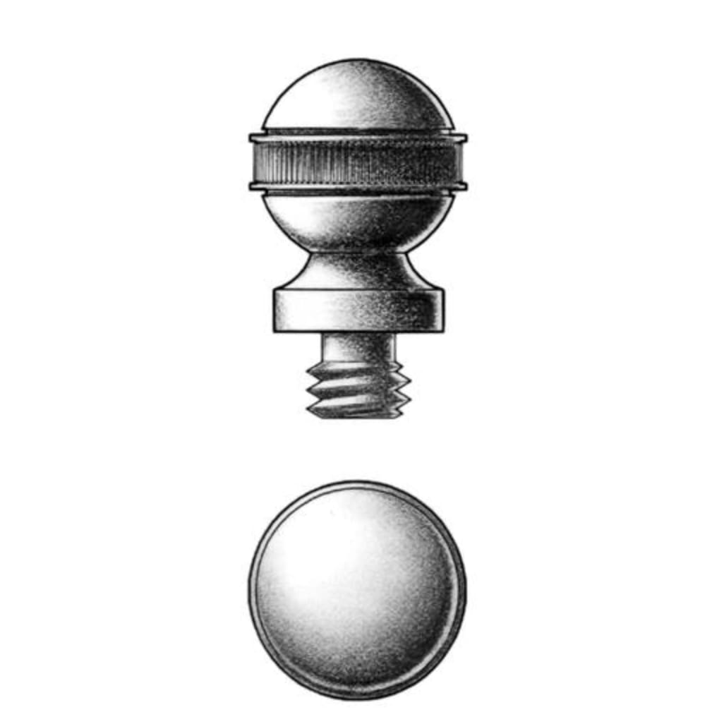 Ball Finials (Knurled)