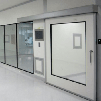 Glazed Aluminum Sliding Door