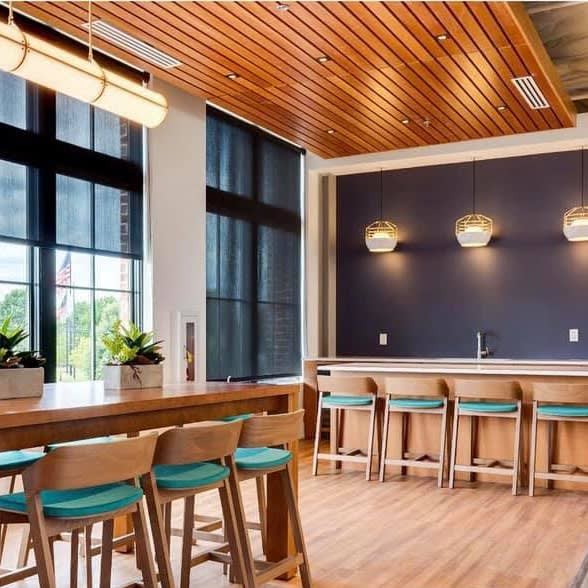 Linear Ceiling and Wall