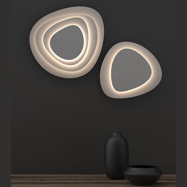Abstract Panels LED Sconce