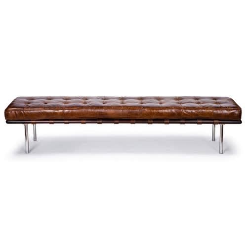 Beretta Leather Bench