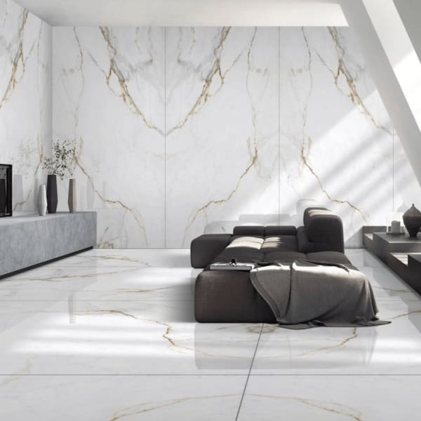 Apollo White Porcelain Stone