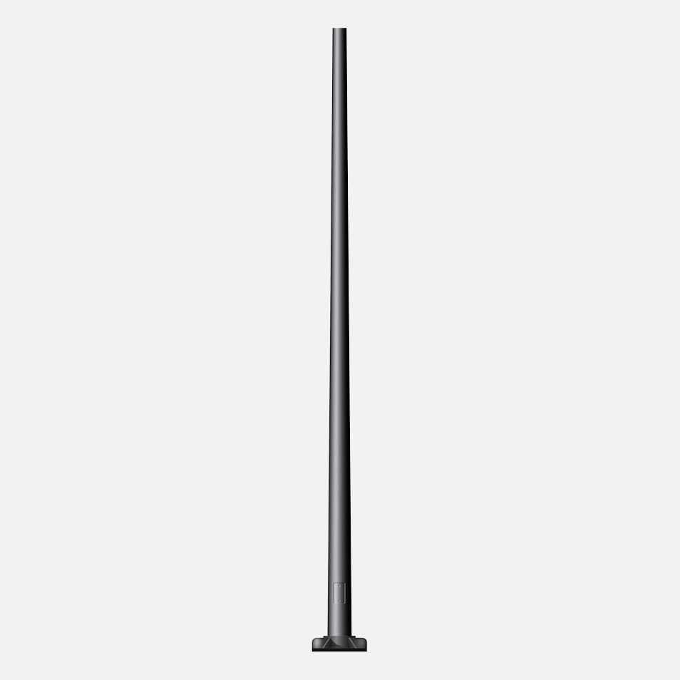 Aluminum gantry pole