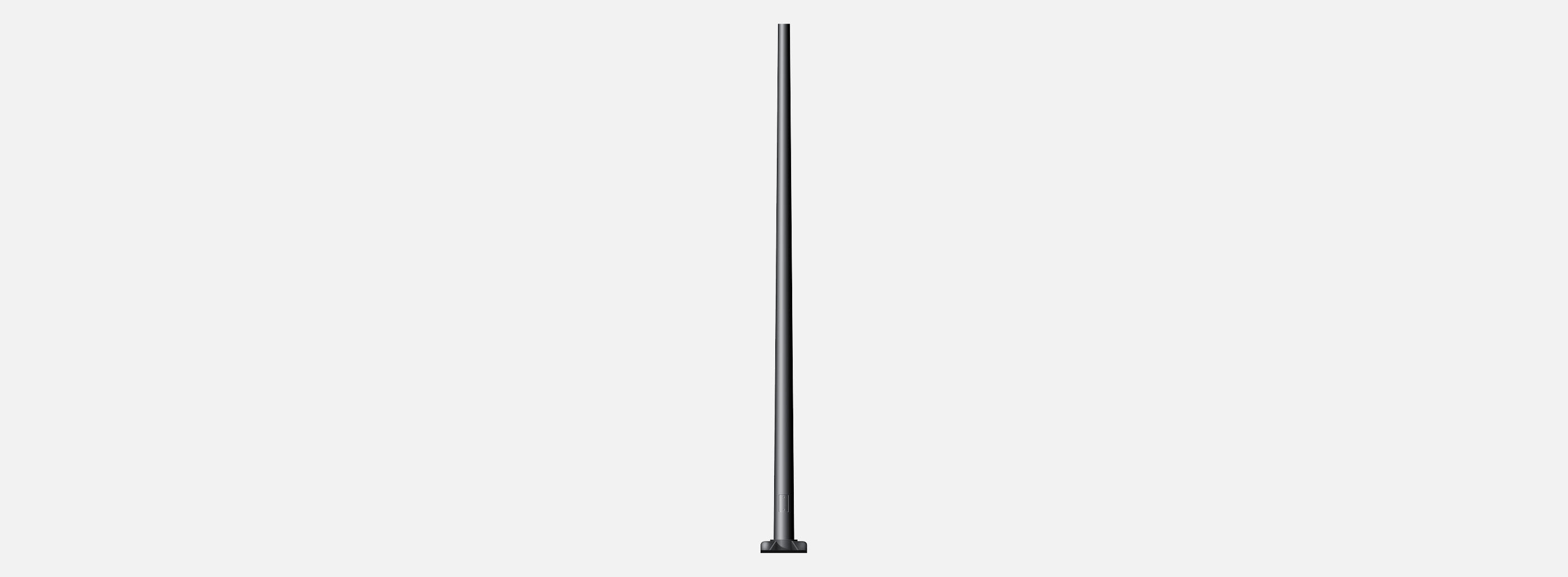 Aluminum gantry pole