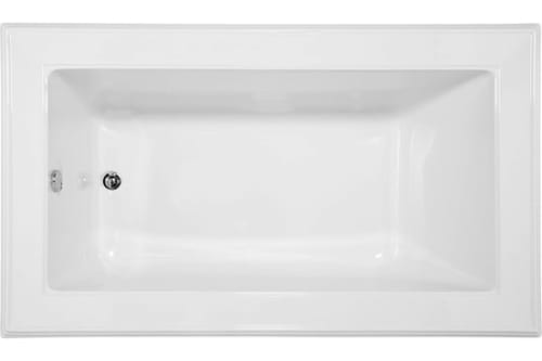 Angel Rectangle Bathtub End Drain