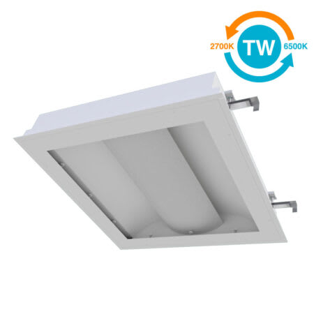 Behavioral Health LED Basket Troffers - Tunable White