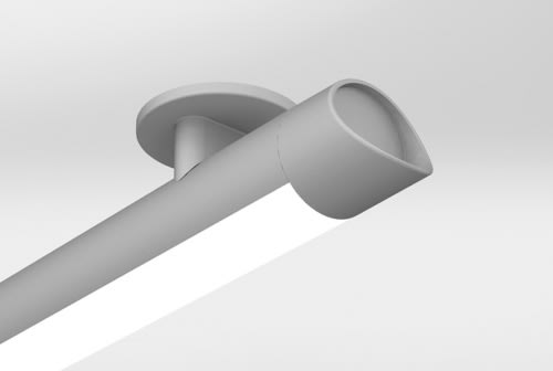 AR300 Ceiling Mount Sculpted End