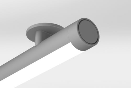 AR300 Ceiling Mount Flat End Cap