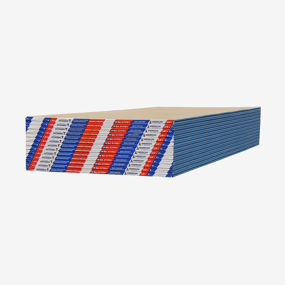 M-BLOC Impact Resistant Type X Gypsum Board
