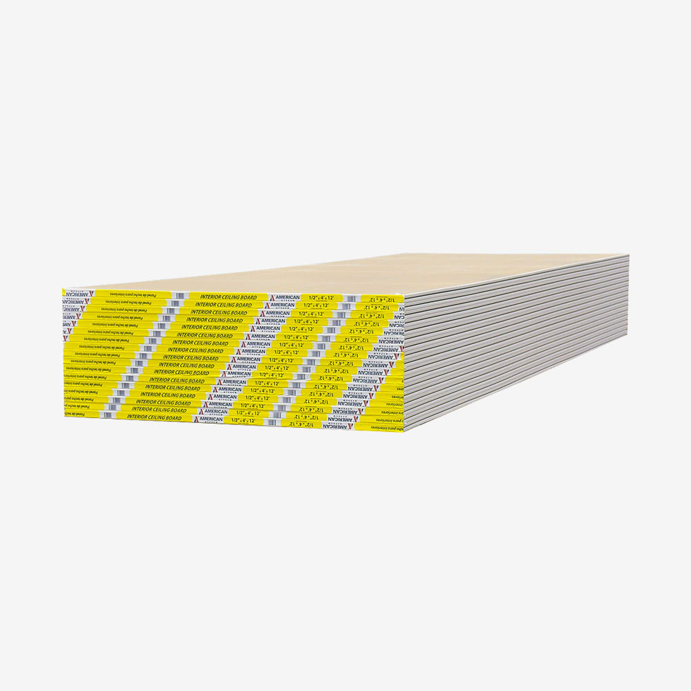 Interior Ceiling Gypsum Board