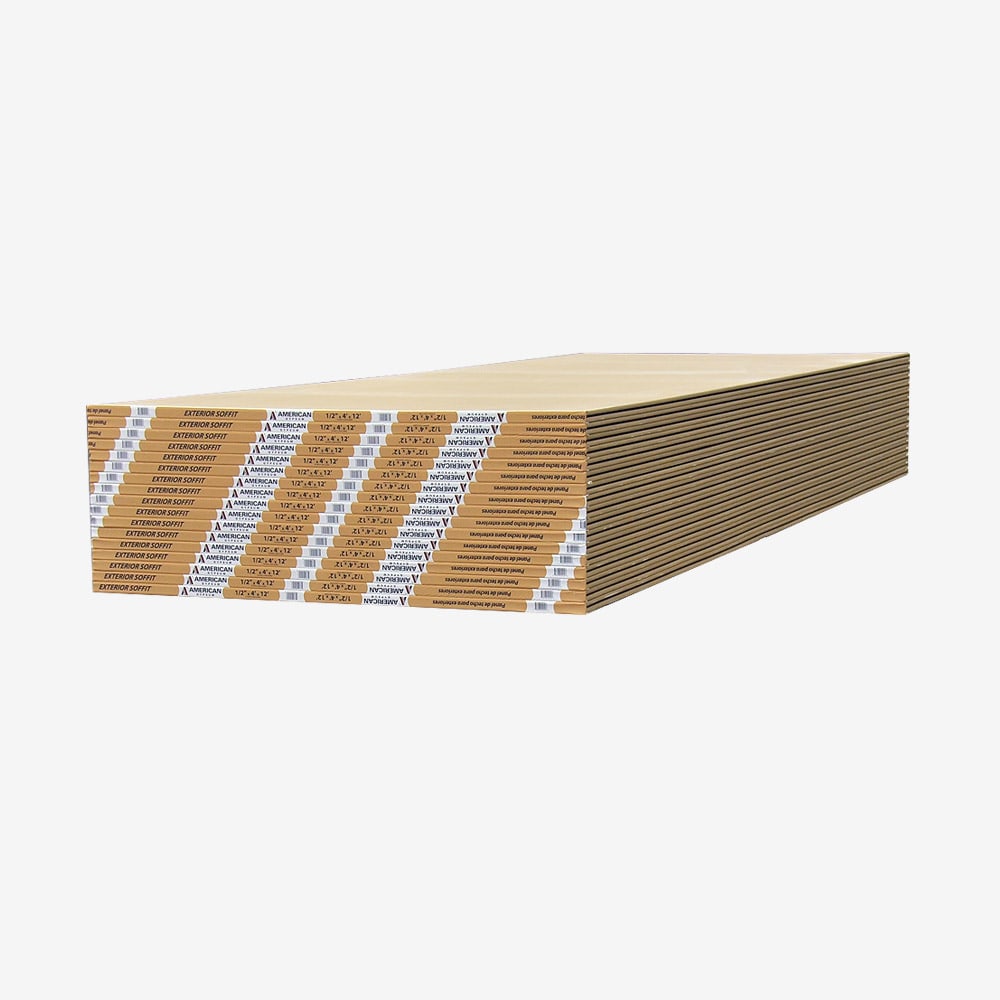 Exterior Soffit Gypsum Board