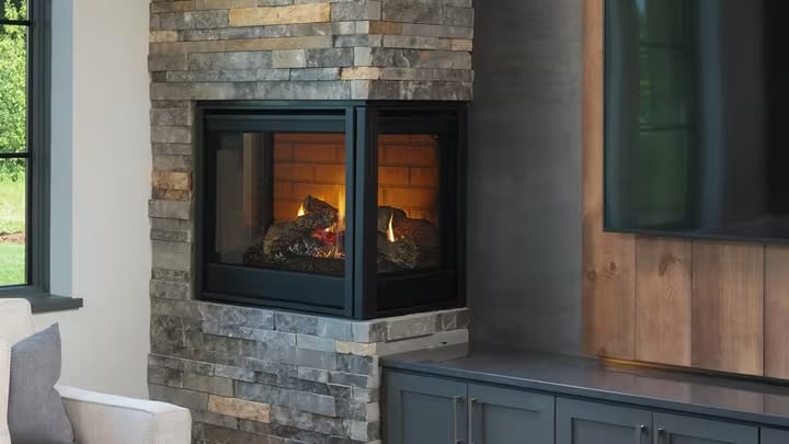 Corner Series Direct Vent Gas Fireplace