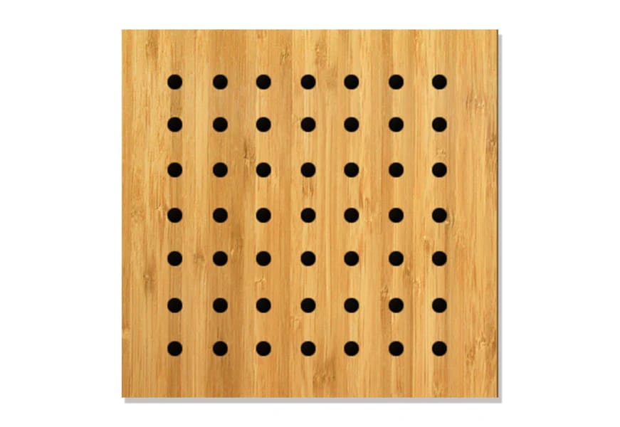 perforated wood panel (p616)