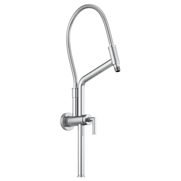 10 7/16" Linear Round Slide Bar Shower Arm And Flange (81892-PC)