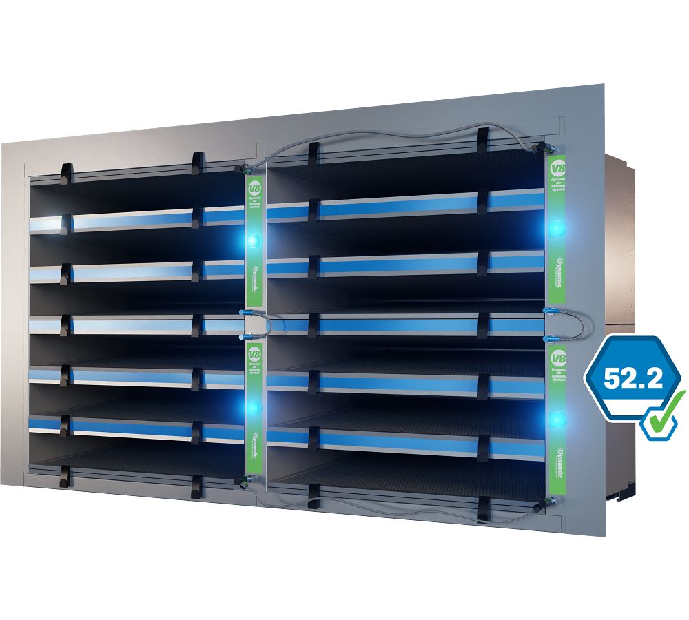 Dynamic V8 Air Cleaning System