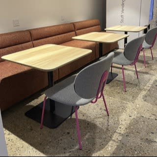 36.5" x 36.5" Square Table