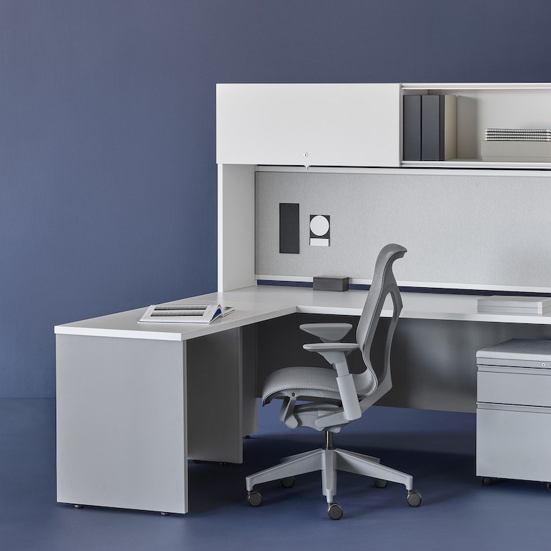 Canvas Metal Desk