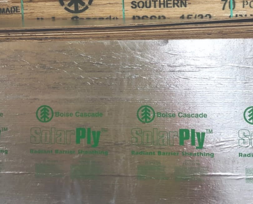 SOLARPLY Radiant Barrier Sheathing