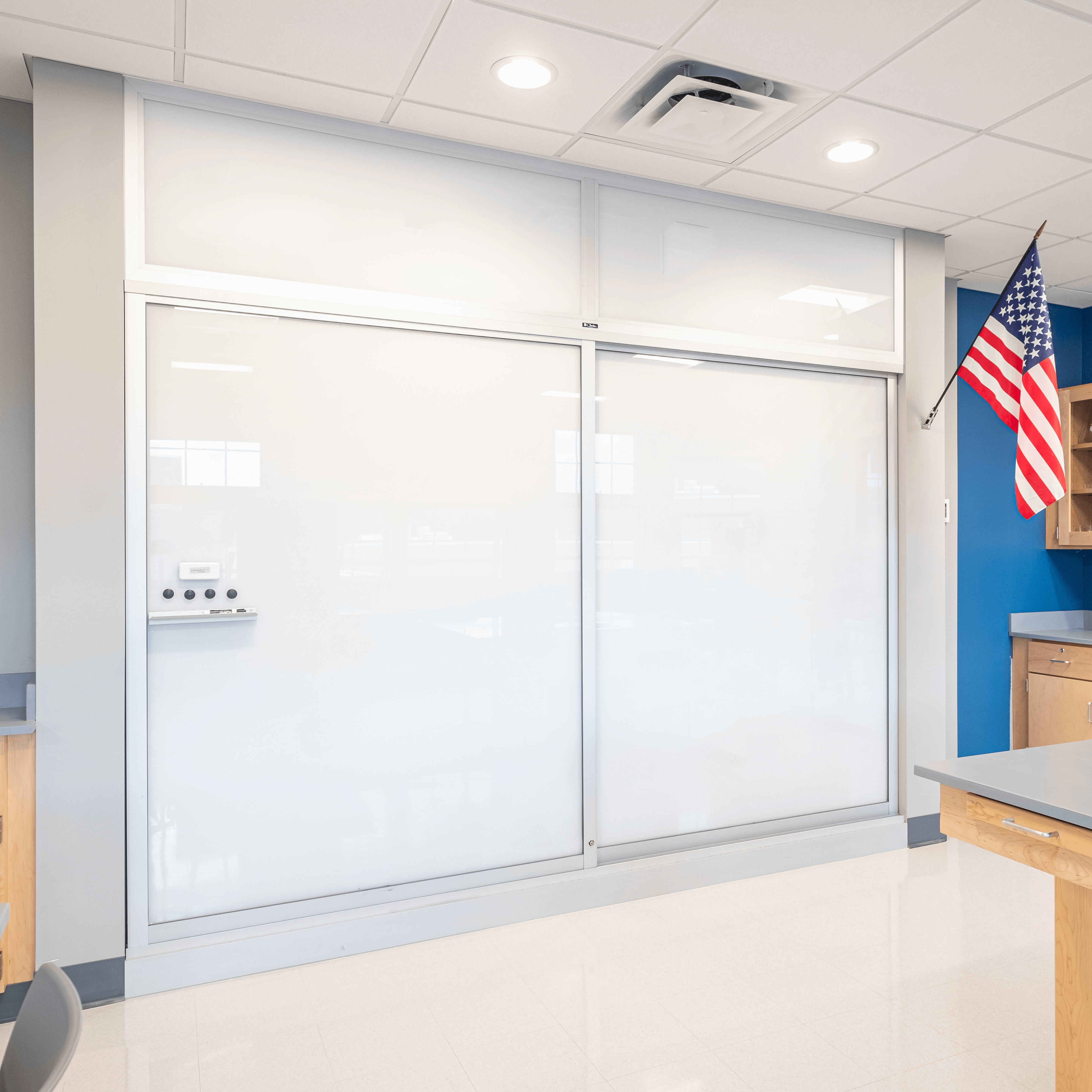 Glass Sliding Wall