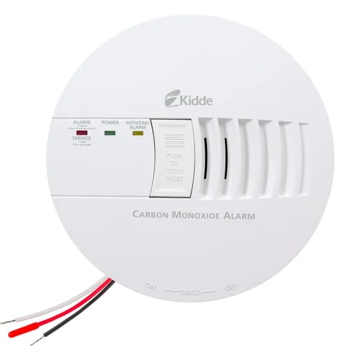 AC Hardwired Operated Carbon Monoxide Alarm