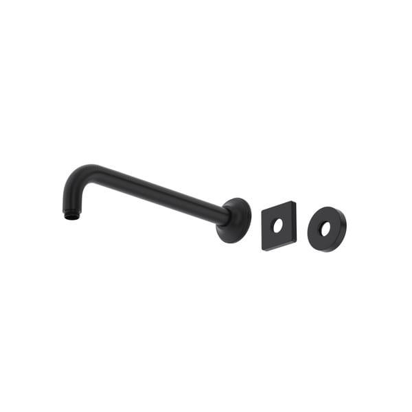 12 1/4" Wall Mount Shower Arm - Matte Black