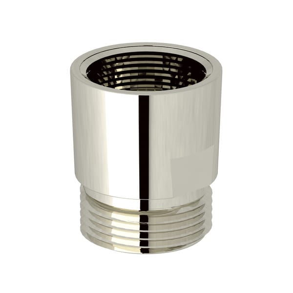1/2" Brass Housing & Check Valve for Drop Ells - Polished Chrome