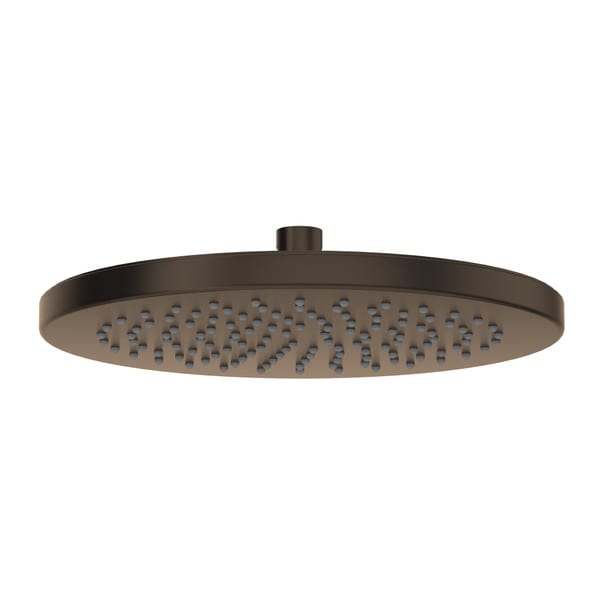 10" Elios Round Rain Showerhead - Tuscan Brass