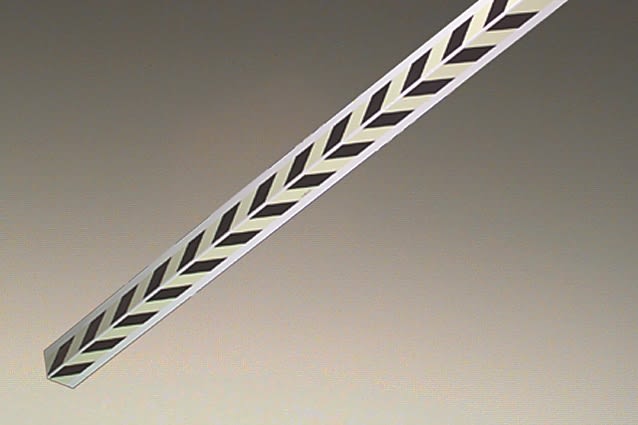 Aluminum Warning Strip, Corner
