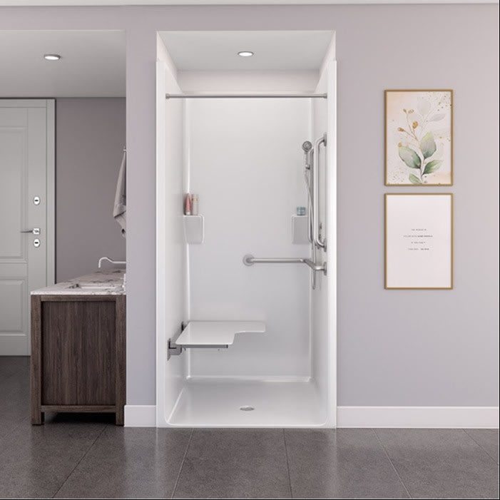 39" x 37½" - Right Valve Wall