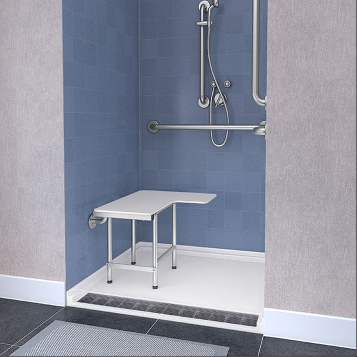 37 7/8" x 37" Linear Trench Drain