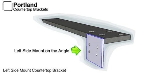 Left Side Mounted Bracket
