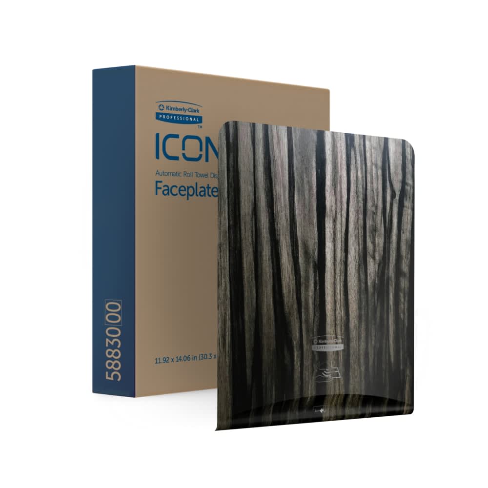 Ebon Woodgrain Faceplate