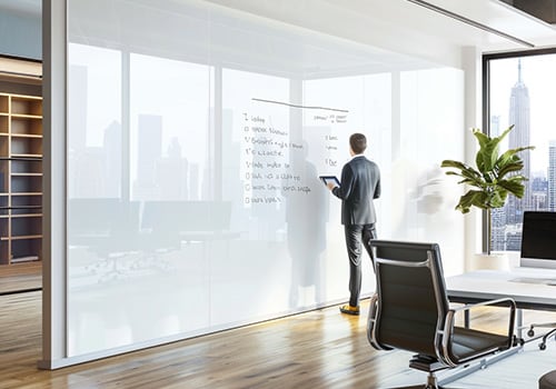 Brilliant Glass Marker Wall