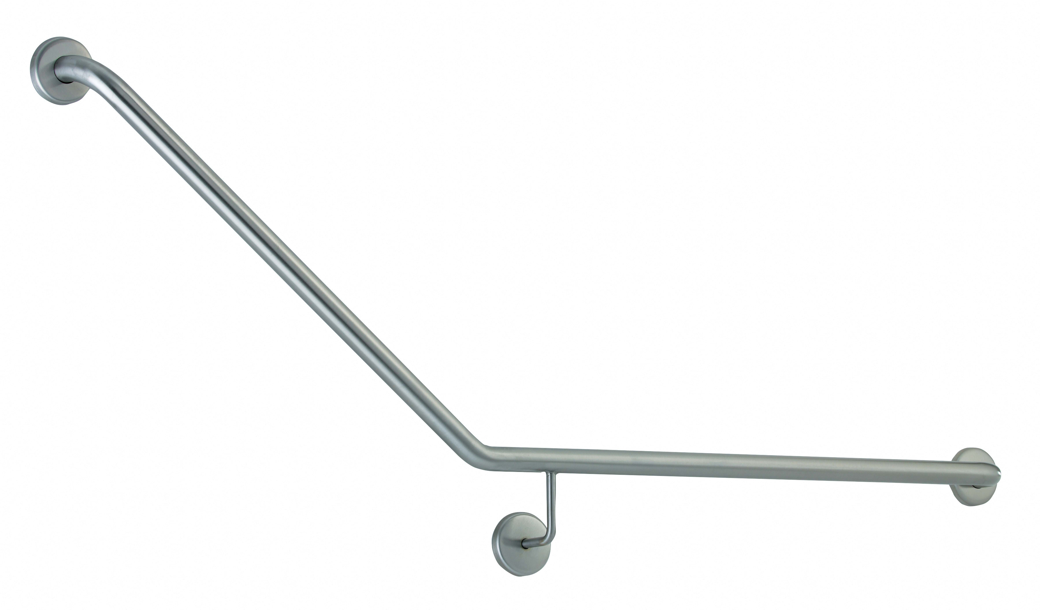 40 Degree Grabrails, Compliant with Australian DDA, Satin Finish